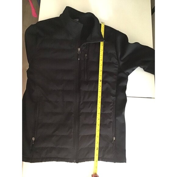 32 DEGREE HEAT- WOMENS BLACK ZIP-UP CLOSURE POCKETS SWEAATER JACKET SIZE SMALL - Picture 6 of 7